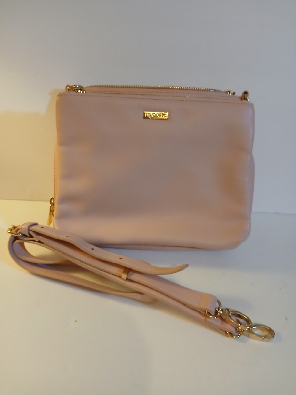 Blush Pink Removable/Adjustable Crossbody Strap Diabetes Health Supply Bag NEW